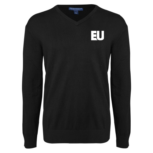  Black VNeck Sweater - EU EMB
