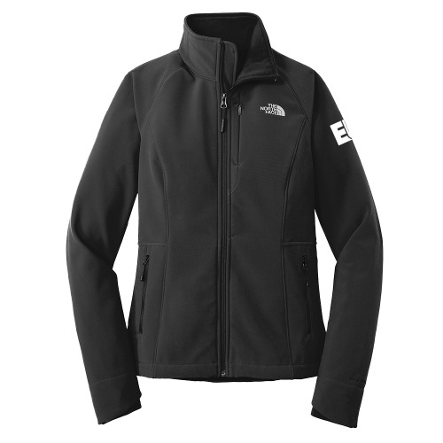  The North Face Womens Black Apex Barrier Softshell Jacket - EU EMB