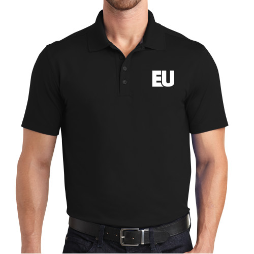  OGIO Black Metro Polo - EU EMB