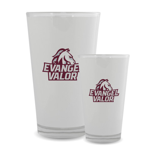  Full Color Glass 17oz - Evangel Valor Horse Lockup