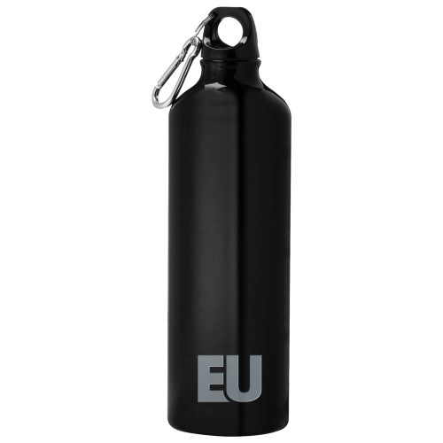  Venture Aluminum Black Bike Bottle 26oz - EU Engraved