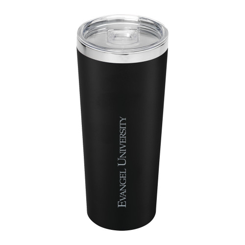  Thor Vacuum Insulated Black Tumbler 22oz - Evangel University Engraved