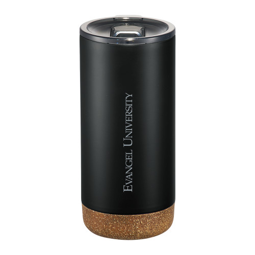  Valhalla Vacuum Insulated Black Tumbler 16oz - Evangel University Engraved