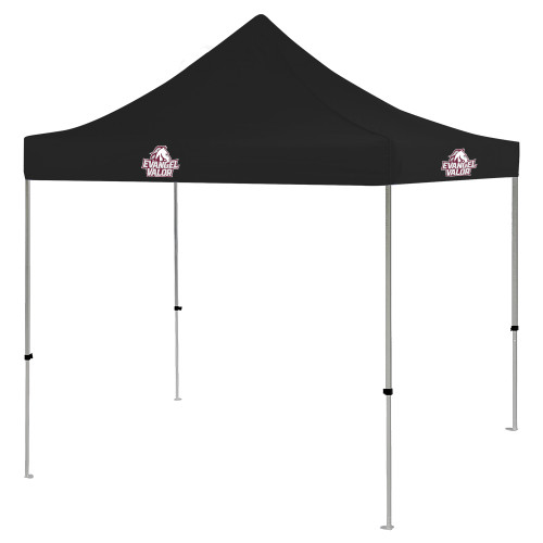  9 ft x 9 ft Black Tent - Evangel Valor Horse Lockup