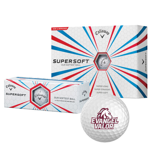  Callaway Supersoft Golf Balls 12/pkg - Evangel Valor Horse Lockup