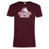 Thumbnail image for  Womens Maroon Short Sleeve Tee