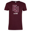 Thumbnail image for  Womens Maroon Short Sleeve Tee