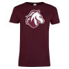 Thumbnail image for  Womens Maroon Short Sleeve Tee