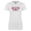 Thumbnail image for  Next Level Womens White Boyfriend Tee