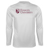 Thumbnail image for  White Performance Long Sleeve Shirt