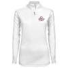 Thumbnail image for  Syntrel Womens White Interlock 1/4 Zip