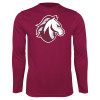 Thumbnail image for  Maroon Performance Long Sleeve Shirt