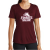 Thumbnail image for  Womens Maroon Performance Short Sleeve Tee