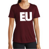 Thumbnail image for  Womens Maroon Performance Short Sleeve Tee