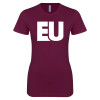 Thumbnail image for  Next Level Womens Maroon Boyfriend Tee