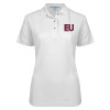 Thumbnail image for  Womens Silk Touch White Pique Polo