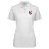 Thumbnail image for  Womens Silk Touch White Pique Polo
