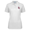 Thumbnail image for  Womens Silk Touch White Pique Polo
