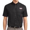 Thumbnail image for  Black Twill Button Down Short Sleeve
