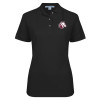 Thumbnail image for  Womens Silk Touch Black Pique Polo
