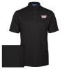 Thumbnail image for  Black Performance Fine Jacquard Polo