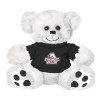 Thumbnail image for  Plush Big Paw 8 1/2 inch White Bear w/Black Shirt