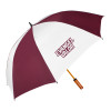 Thumbnail image for  64 Inch Maroon/White Umbrella