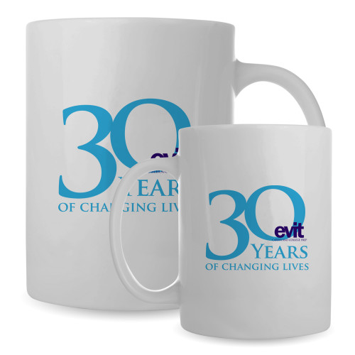 EVIT Full Color White Mug 15oz