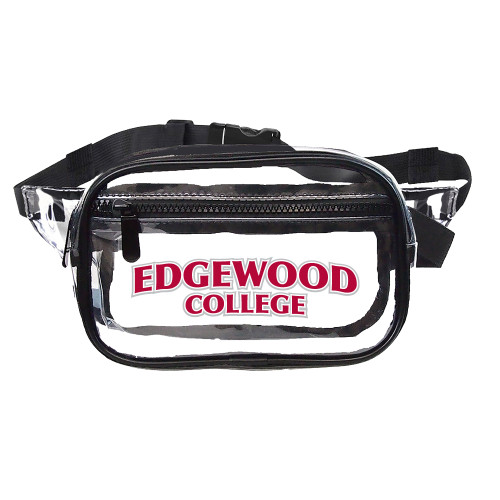  Clear Fanny Pack - Arched Edgewood College