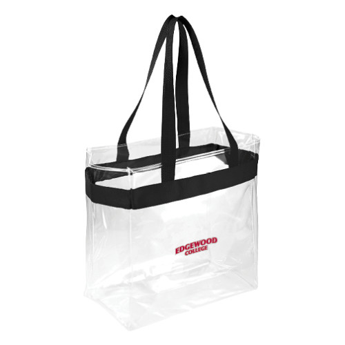  Game Day Clear Stadium Tote - Arched Edgewood College