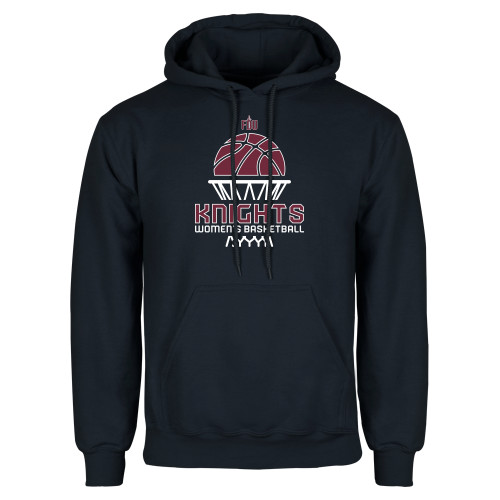  Navy Fleece Hoodie - Knights Womens Basketball Net