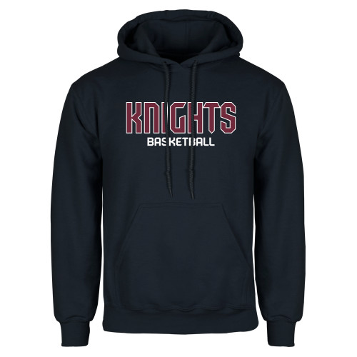  Navy Fleece Hoodie - FDU Knights Basketball