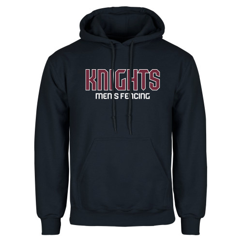  Navy Fleece Hoodie - FDU Knights Mens Fencing