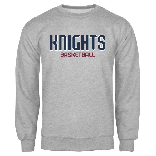  Grey Fleece Crew - FDU Knights Basketball