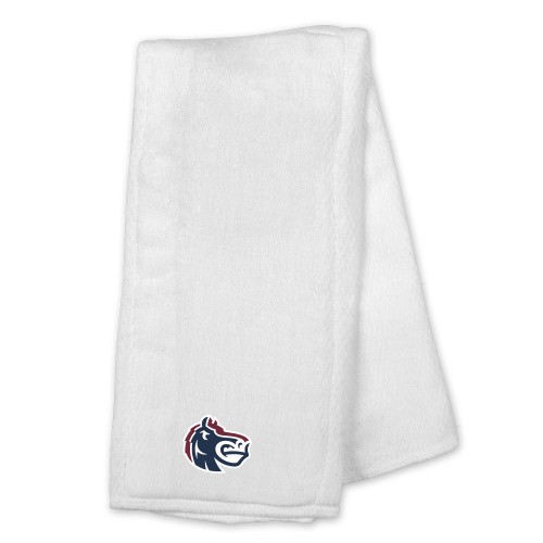  Baby Burp Cloth - Fairleigh Knightro Head