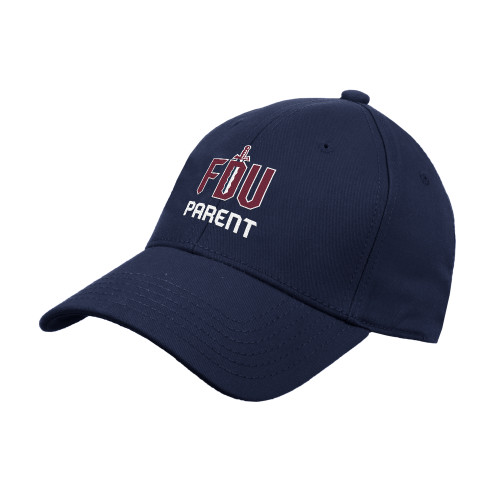  Navy Structured Adjustable Pro Style Hat - FDU Parent