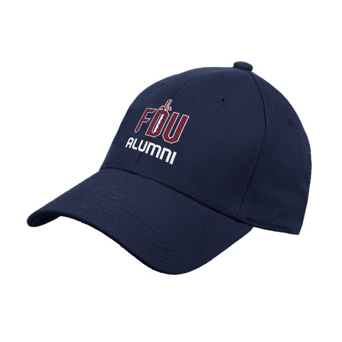 FDU Knights Navy Structured Adjustable Pro Style Hat