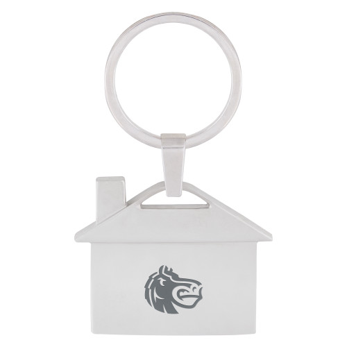  Silver Home Sweet Home Key Holder - Fairleigh Knightro Head Engraved