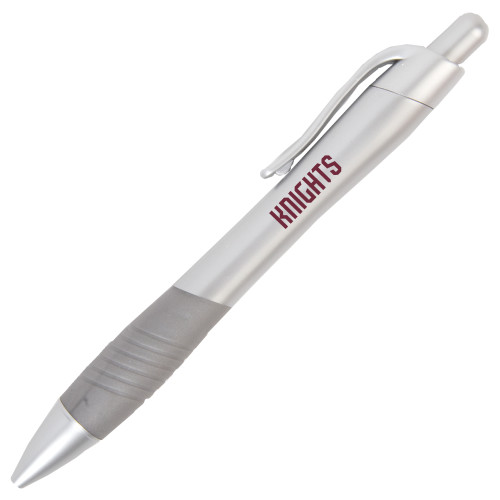  Metallic Mykonos Silver Pen - Fairleigh Knights Wordmark