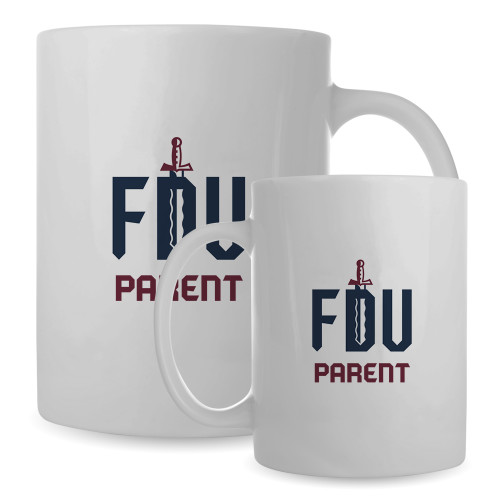  Full Color White Mug 15oz - FDU Parent