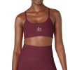 Thumbnail image for  Beyond Yoga Women Garnet Red Heather Spacedye Slim Racerback Bra 