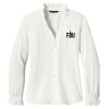 Thumbnail image for  Brooks Brothers Womens Off White Long Sleeve Ruffle Collar Blouse