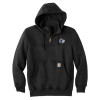 Thumbnail image for  Carhartt Black Rain Defender Paxton Hooded Zip Sweatshirt