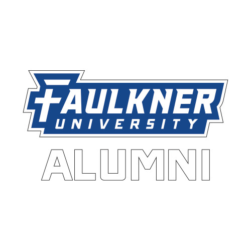  Alumni Decal - Faulkner Eagles Flat