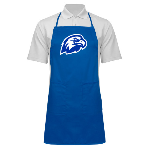 Full Length Royal Apron - Faulkner University Mascot Head
