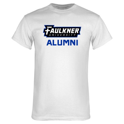  White T Shirt - Faulkner University Alumni