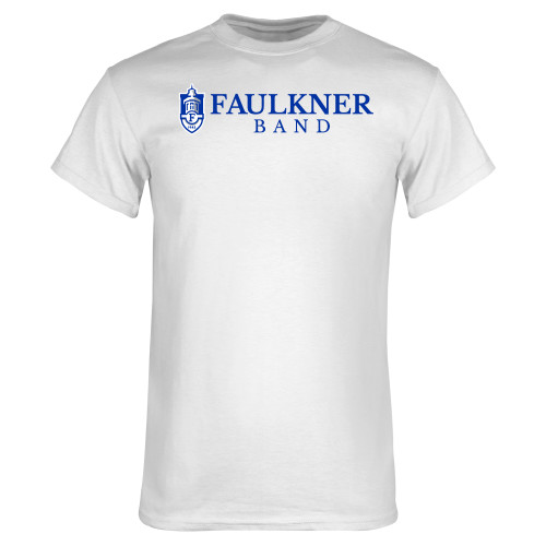  White T Shirt - Faulkner University Band