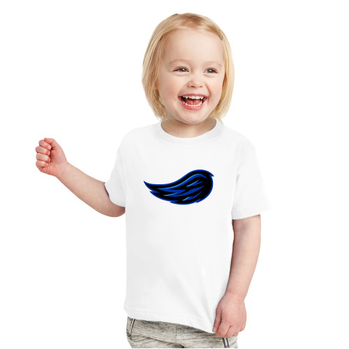  Toddler White T Shirt - Faulkner University Wing