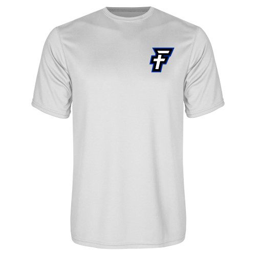  White Performance Tee - Faulkner University F