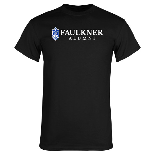  Black T Shirt - Faulkner Alumni
